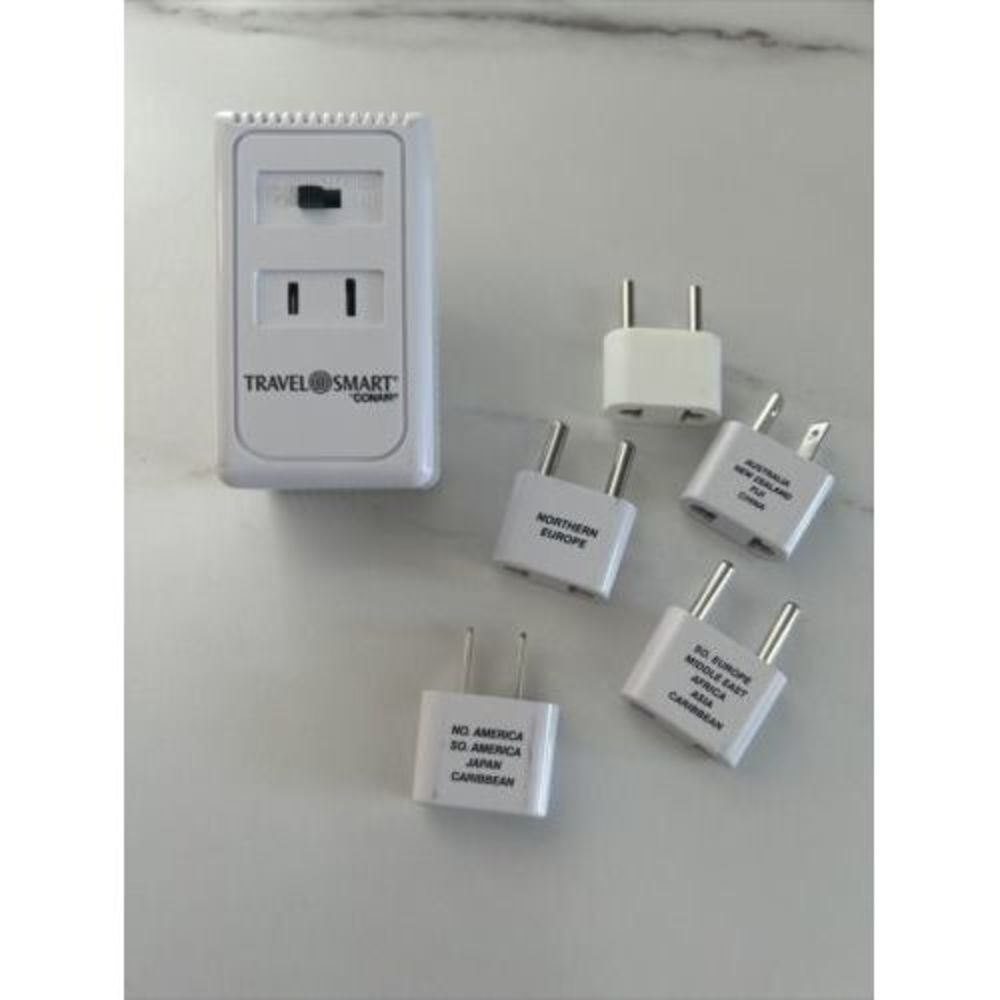 6 Piece Travelwise Model 1875 International Converter‎ Transformer Lot, 220-110V